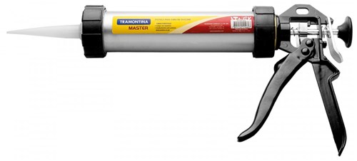 Pistola para Tubo de Silicone com Tubo de Alumínio 300 Ml
