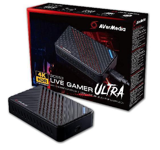 Placa de Captura 4K Live Gamer ULTRA Avermedia GC553