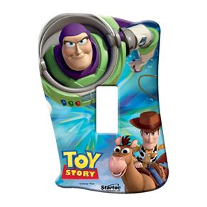 Placa de Interruptor Toy Story - Sem Interruptor - Branco