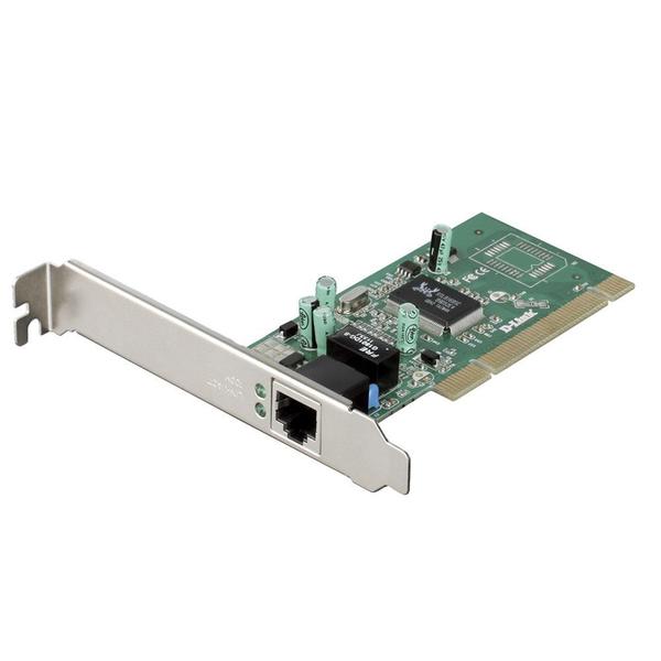 Placa de Rede Gigabit D-Link PCI 10/100/1000 - DGE-528T