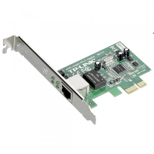 Placa de Rede Gigabit TP-Link PCI-Express 10/100/1000 RJ-45 - TG-3468