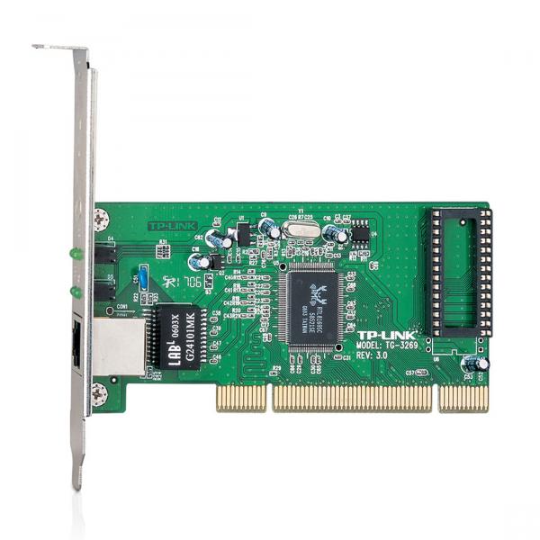 Placa de Rede PCI Gigabit Realtek 10/100/1000Mbps TG-3269 - TP-Link
