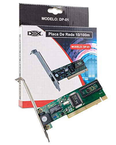 Placa Rede PCI Rj45 Ethernet 10/100 DP-01