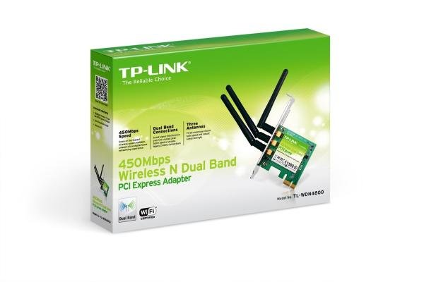 Placa de Rede Tp-Link Wireless 450mbps Banda Dupla Tl-Wdn4800