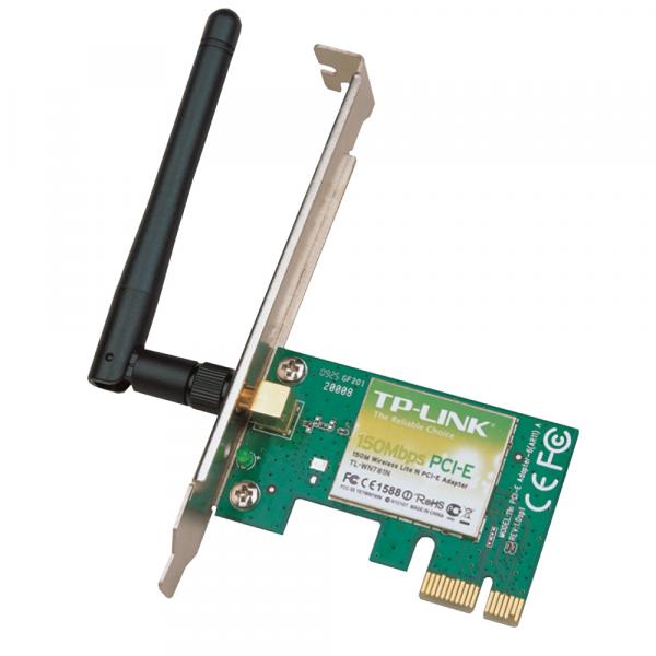 Placa de Rede Wireless PCI-Express N 150Mbps TL-WN781ND - TP-Link