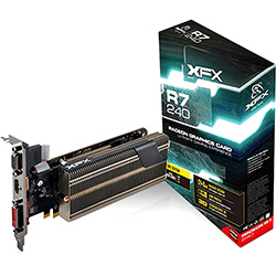 Placa de Vídeo AMD Radeon R7 240 2GB DDR3 PCI-Express 3.0 R7-240A-CLH4 XFX