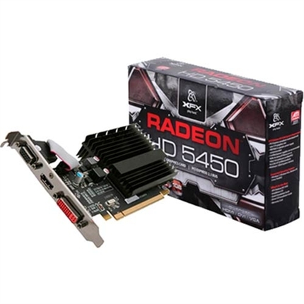 Placa de Vídeo ATI Radeon HD5450 1GB DDR3 PCI-E XFX