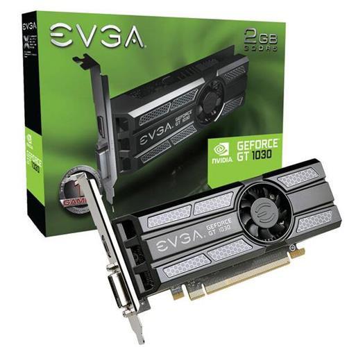 Placa de Video Evga Geforce Gt 1030 Sc 2gb Ddr5 64bits - 02g-p4-6333-kr