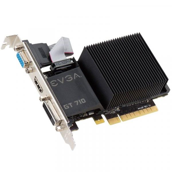 Placa de Video EVGA Geforce GT 710 LP 2GB DDR5 - 02G-P3-3712-KR