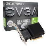 Placa de Video EVGA Geforce GT 710 LP 2GB DDR5 - 02G-P3-3712-KR