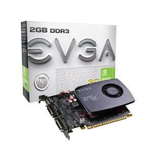 Placa de Vídeo Evga Geforce Gt740 Sc, 2Gb, Ddr3, 128 Bits