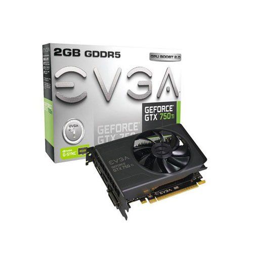 Placa de Vídeo Evga Geforce Gtx 750 Ti (02g-p4-3751-kr)