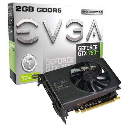 Placa de Vídeo Evga Geforce Gtx 750Ti 2Gb Ddr5 128Bits 02G-P4-3751-Kr