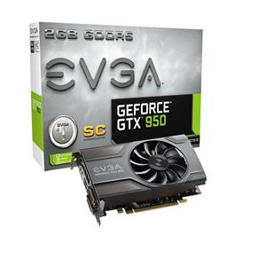Placa de Vídeo Evga Geforce Gtx 950 2Gb 128-Bit Gddr5 Pci Express 3.0 02G-P4-0958-Kr