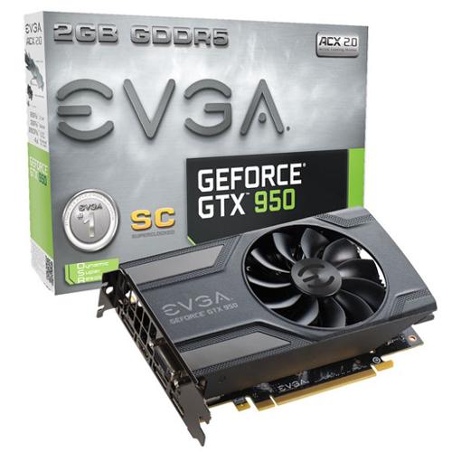 Placa de Video Evga Geforce Gtx950 2gb Sc - 02g-P4-2951-Kr