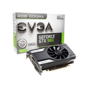 Placa de Vídeo EVGA Geforce GTX960 4GB GDDR5 128Bits PCI-Express 3.0 - 04G-P4-3961-KR