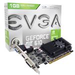 Placa de Vídeo EVGA GT610 1GB DDR3 64 Bits Pci-E