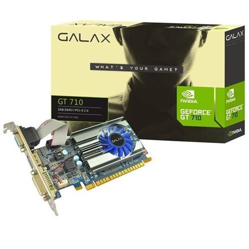 Placa de Video Galax Geforce Gt 730 2gb Ddr5 64 Bits - 73gph4hxb2tv