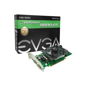Placa de Vídeo GeForce EVGA 9800GT, 1GB, DDR3, 256bit, PCI-Express - 01G-P3-N988-L1