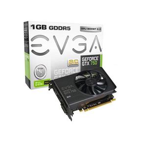 Placa de Vídeo GeForce EVGA GTX750, 1GB, DDR5, 128bit, PCI Express 3.0 - 01G-P4-2753-KR