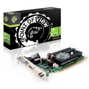 Placa de Vídeo GeForce Point Of View GT210, 1GB, DDR3, 64bit, PCI Express - VGA-210-C5-1024