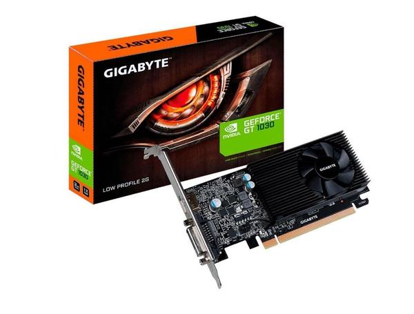 Placa de Vídeo Gigabyte NVIDIA GeForce GT 1030 2G, GDDR5 - GV-N1030D5-2GL - Gigabyte