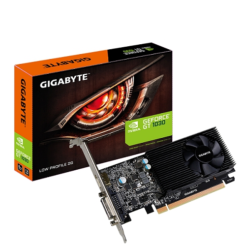Placa de Vídeo Gigabyte NVIDIA GeForce GT 1030 2G, GDDR5 GV-N1030D5-2GL