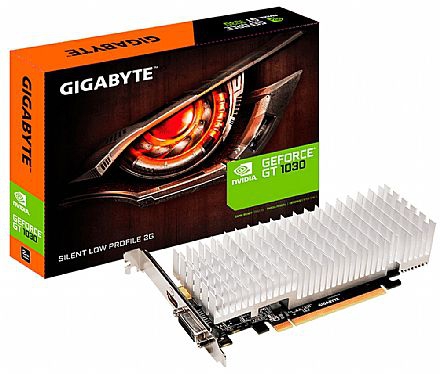 Placa de Vídeo Gigabyte NVIDIA GeForce GT 1030 2G, GDDR5