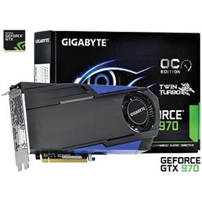 Placa de Video Gigabyte Nvidia Geforce Gtx 970 Oc Twin Turbo 4gb Gddr5 256 Bits - Gv-N970ttoc-4gd