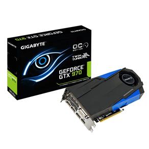 Placa de Vídeo Gigabyte Nvidia GeForce GTX 970 OC Twin Turbo 4GB GDDR5 PCI-Express 3.0 GV-N970TTOC-4GD