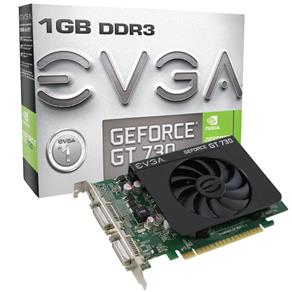 Placa de Vídeo GT 730 1GB DDR3 128 Bits PCI-E EVGA