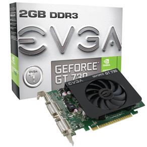 Placa de Vídeo GT 730 2GB 128Bits DDR3 PCI-E EVGA