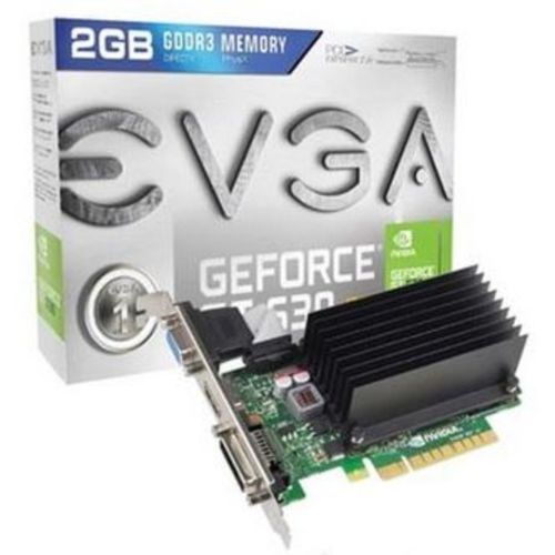 Placa de Vídeo - NVIDIA GeForce GT 630 (2GB / PCI-E) - Evga - 02G-P3-2633-KR