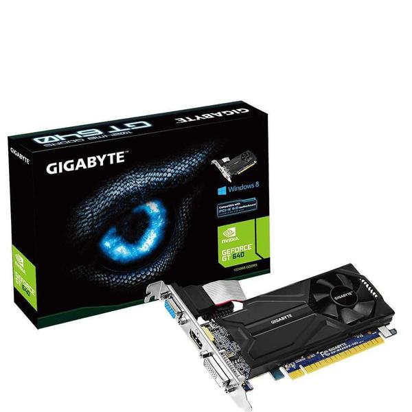 Placa de Vídeo NVIDIA GeForce GT 640 1GB GDDR5 GV-N640D5-1GL GIGABYTE