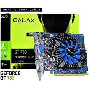 Placa de Video Nvidia Geforce Gt 730 2Gb Gddr3 128 Bits - 73Gpf8Hx3Sns
