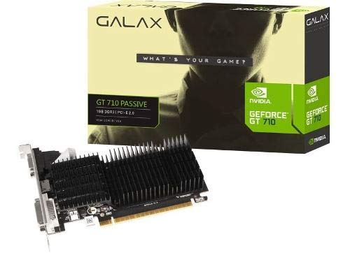 Placa de Video Nvidia Geforce Gt710 1gb Ddr3 Até 3 Monitores
