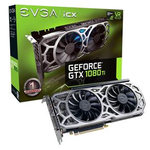 Placa de Vídeo - Nvidia Geforce Gtx 1080 Ti (11Gb / Pci-E) - Evga Icx Gaming - 11G-P4-6591-Kr