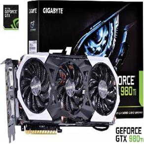 Placa de Vídeo Nvidia Geforce Gtx 980 Ti G1 Gaming Windforce 6Gb Gddr5 384 Bits-Gv-N98Tg1 Gaming-6Gd