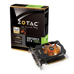 Placa de Vídeo NVIDIA GeForce GTX750 Ti, 2Gb, DDR5, 128Bits, Zotac