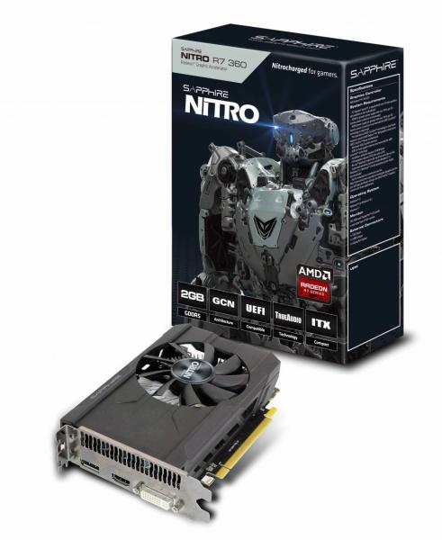 Placa de Vídeo R7 360 2GB NITRO OC DDR5 PCI-E SAPPHIRE 11243-05-20G