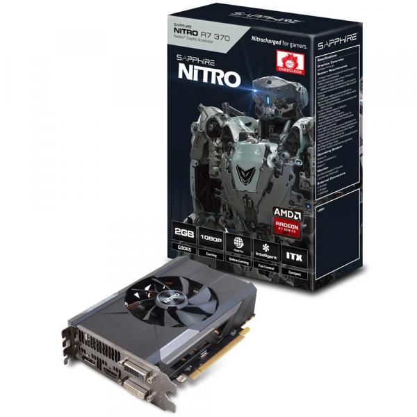 Placa de Vídeo SAPPHIRE AMD Radeon R7 370 NITRO 2GB GDDR5 PCI-Express 3.0 11240-10-20G - Sapphire