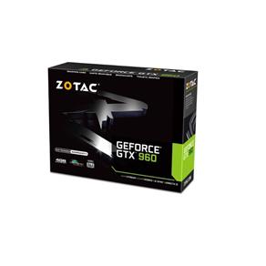 Placa de Video Zotac Geforce GTX 960 4gb Ddr5 128 Bits Dvi/hdmi/dp - Zt-90308-10m