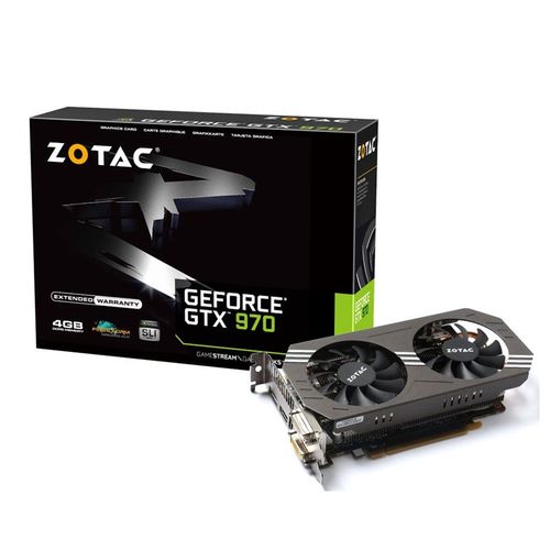 Placa de Video Zotac Geforce GTX970 4GB DDR5 256BITS Zt-90101-10P