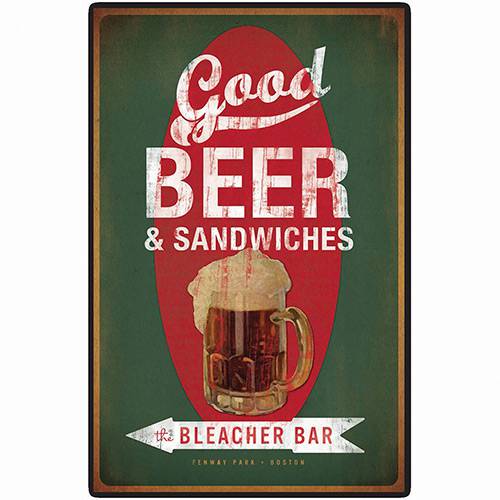 Tudo sobre 'Placa Decorativa 5067 Good Beer & Sandwich - At.home'