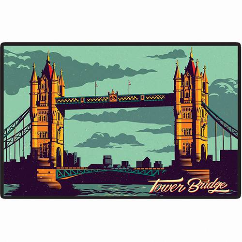 Placa Decorativa 5039 Tower Bridge - At.home