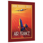 Placa Decorativa Air France 19x28cm