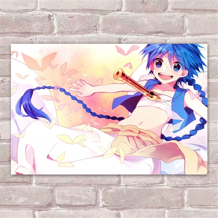 Placa Decorativa Animes Magi 11