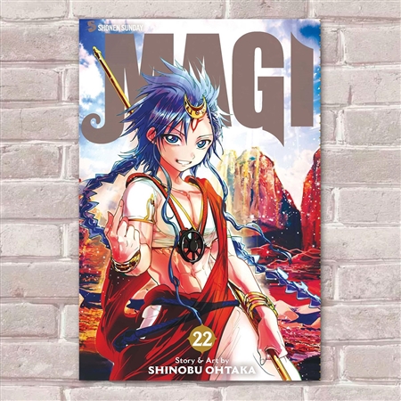 Placa Decorativa Animes Magi 4