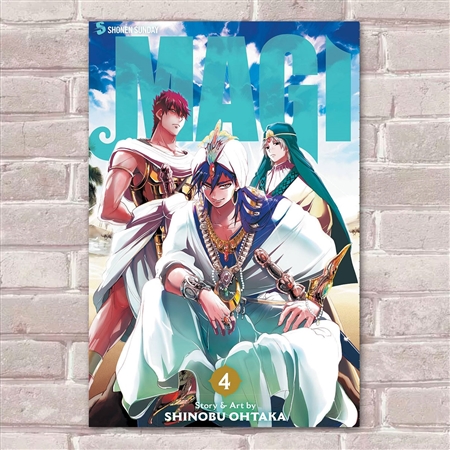 Placa Decorativa Animes Magi 5