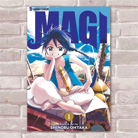 Placa Decorativa Animes Magi 6